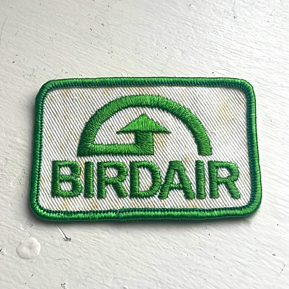 BIRDAIR embroidered patch